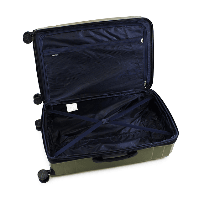 Set de 3 maletas S+M+L Nautica San Blas verde