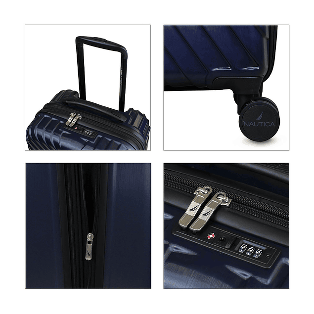 Pack 2 maletas  S+L Nautica San Blas 10k y 23k azul