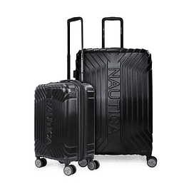 Pack 2 maletas S+L Nautica San Blas 10k y 23k negra