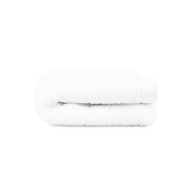 Toalla de cara Nautica 100% algodón premium 30x30cm blanca