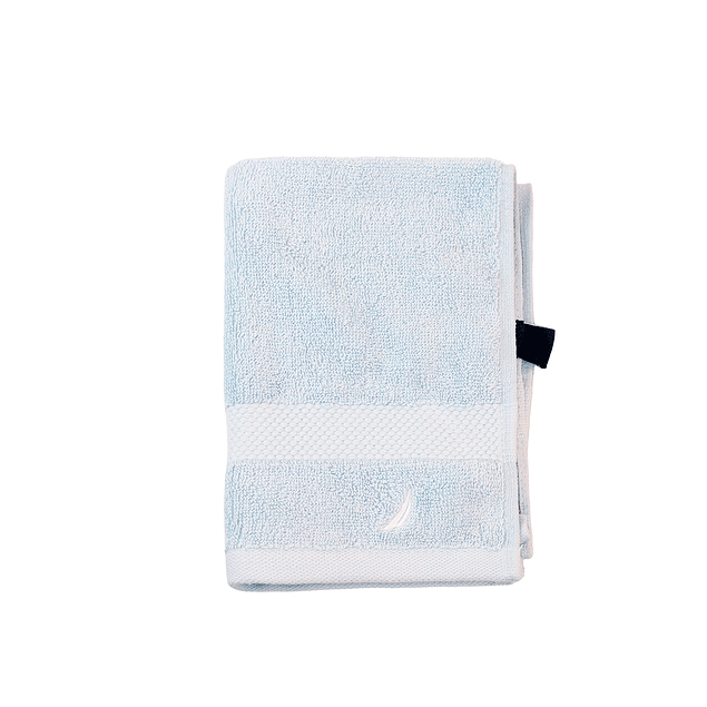 Toalla de cara HEAVEN Nautica 100% algodón 33x50cm alta absorbencia celeste