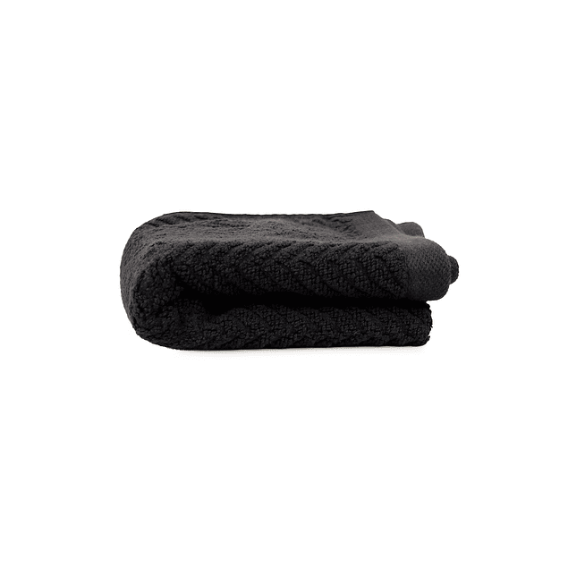 Toalla para manos VIS Nautica 100% algodón alta calidad 30x50cm negro