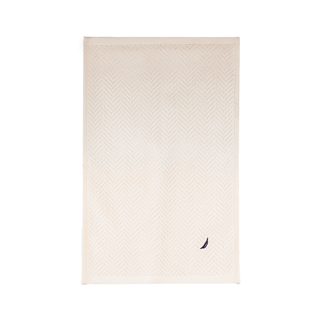 Toalla de cara VIS Nautica 100% algodón 30x50cm pieles sensibles crema