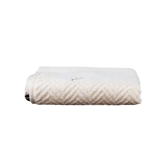 Toalla de cara VIS Nautica 100% algodón 30x50cm pieles sensibles crema