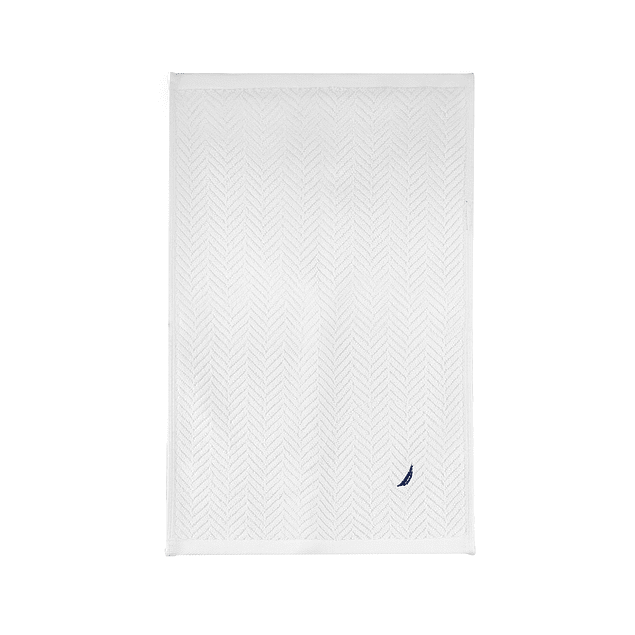 Toalla de cara VIS Nautica 100% algodón 30x50cm pieles sensibles blanco