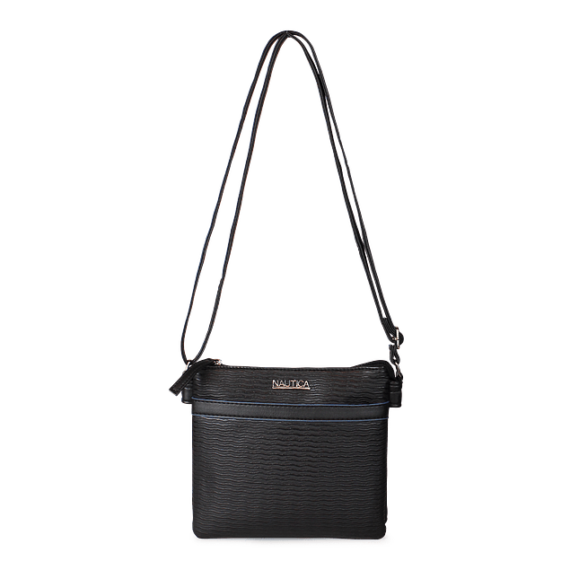 Pack Leeway Nautica Mochila + Cartera + bandolera negra