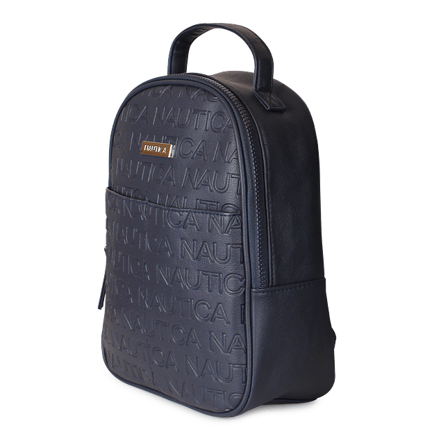 Pack Nautica Mochila Queen + Cartera Lady azul