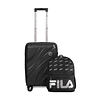 Pack Maleta cabina S Lola 10kg + Mochila Urbanix Fila 10lts negro-silver