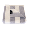 2 Toallas de Playa Nautica Home 100% algodón 163x81cm CABANA gris