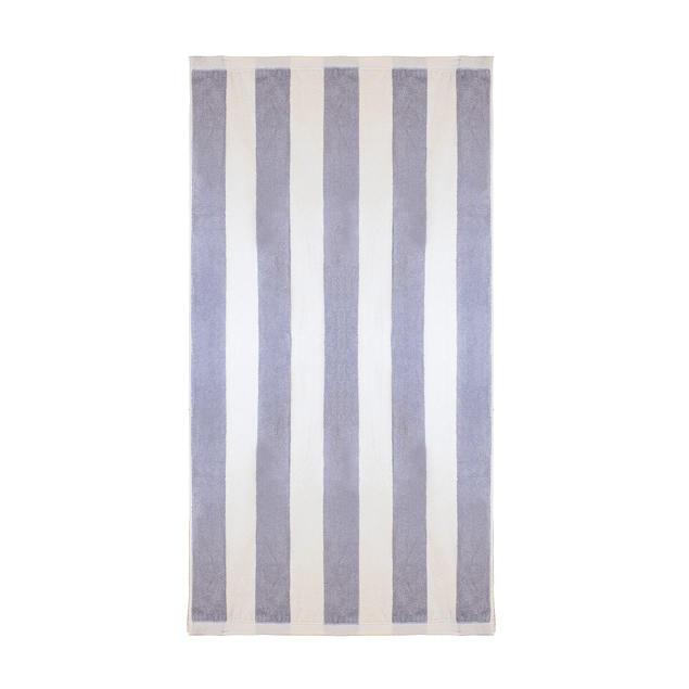 2 Toallas de Playa Nautica Home 100% algodón 163x81cm CABANA gris