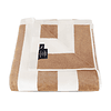 2 Toallas de Playa Nautica Home 100% algodón 163x81cm CABANA beige