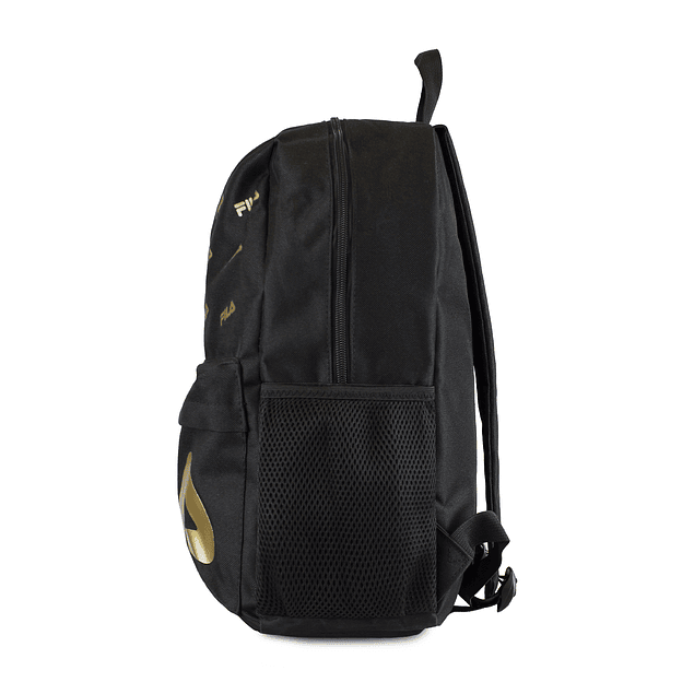 Pack Fila Mochila 16lts Urbanix + Estuche Neceser Spark negro-gold