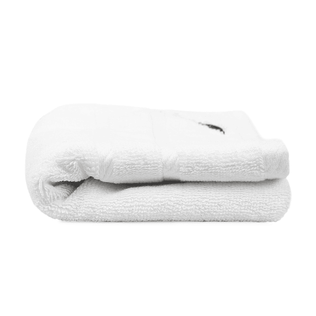 Toalla para manos Nautica SIGNATURE Premium 100% algodón blanca