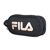 Pack Fila Mochila 10lts Urbanix + Estuche Neceser Spark negro-rose gold