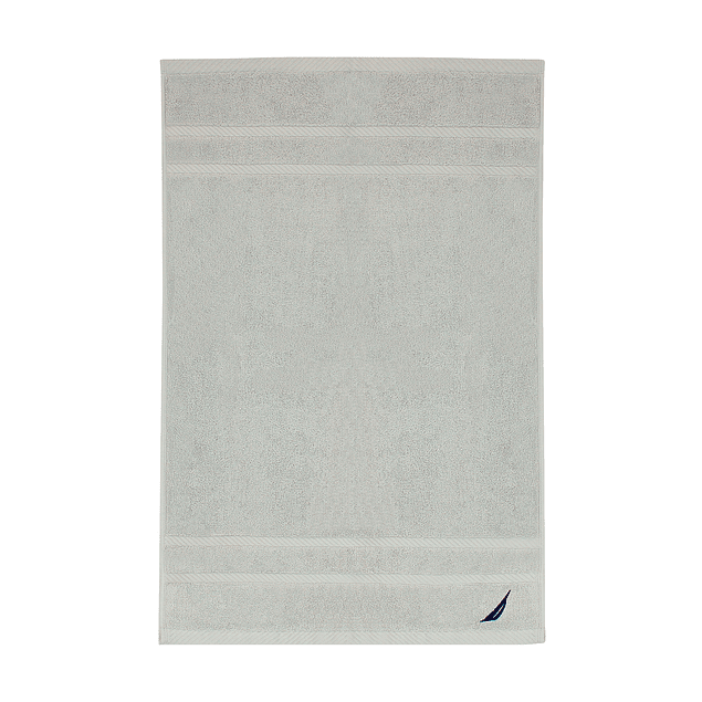 Toalla para manos Nautica SIGNATURE Premium 100% algodón gris claro