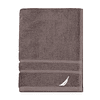 Toalla para manos Nautica SIGNATURE Premium 100% algodón gris oscuro