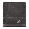 Toalla de cara SIGNATURE Nautica 100% algodón 33x33cm premium gris oscuro