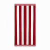 Toalla de playa 100% Algodón 163x81 CABANA roja
