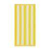 Toalla de playa 100% Algodón 163x81 CABANA amarilla