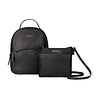 Pack Leeway Nautica Mochila + cartera cruzada negra