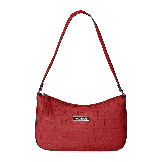 Pack de 4 Nautica Mochila + bandolera + Cartera + Bolso tipo cartera rojo