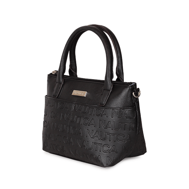 Pack Nautica Mochila Queen + Bolso tipo cartera Delray negro