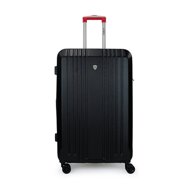 Maleta grande Olympia L 23kg negra-roja