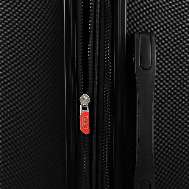 Maleta grande Olympia L 23kg negra-roja