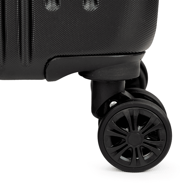 Maleta S de cabina Olympia 10kg negra-roja