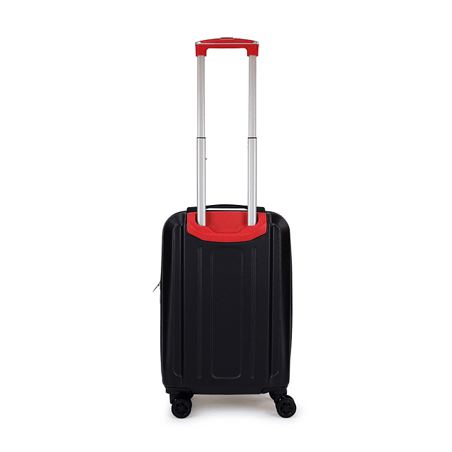 Maleta S de cabina Olympia 10kg negra-roja