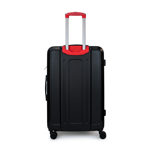 Pack 2 maletas S+L Olympia 10y23kg negra-roja