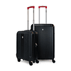 Pack 2 maletas S+M Olympia 10y20kg negra-roja