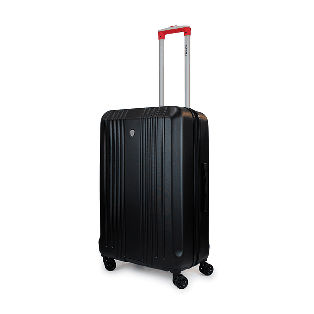 Pack 2 maletas S+M Olympia 10y20kg negra-roja