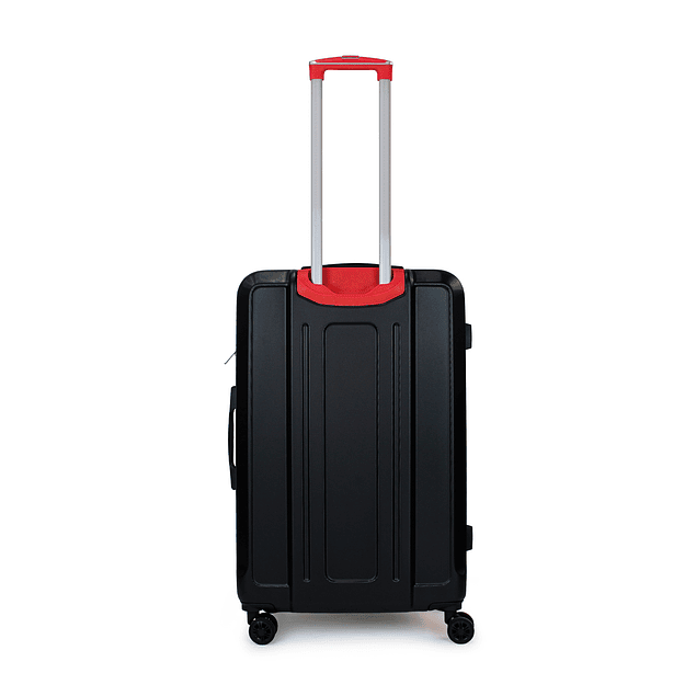 Pack 2 maletas S+M Olympia 10y20kg negra-roja