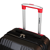 Maleta mediana Olympia 20kg negra-roja