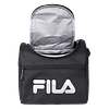 Set FILA Mochila 10lts Urbanix + Lonchera térmica + Estuche Spark negro-silver