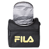Set FILA Mochila 16lts Urbanix + Lonchera térmica + Estuche Spark negro-gold