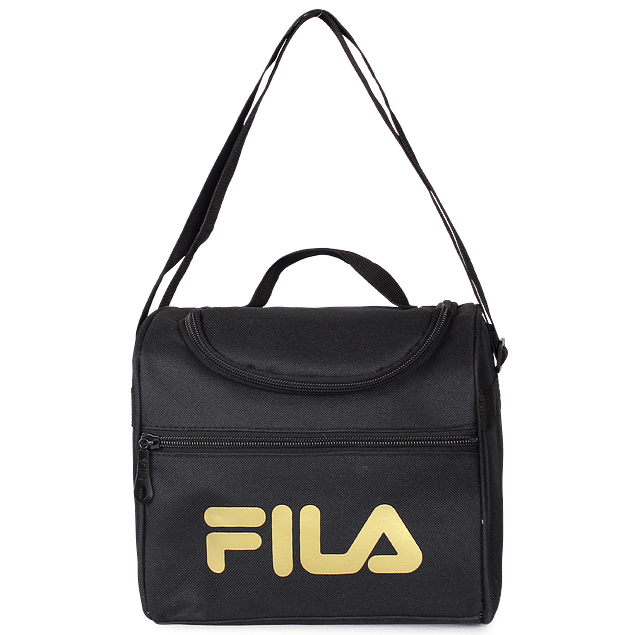 Pack Fila Mochila 16lts Urbanix + Lonchera térmica Bonet negro-gold
