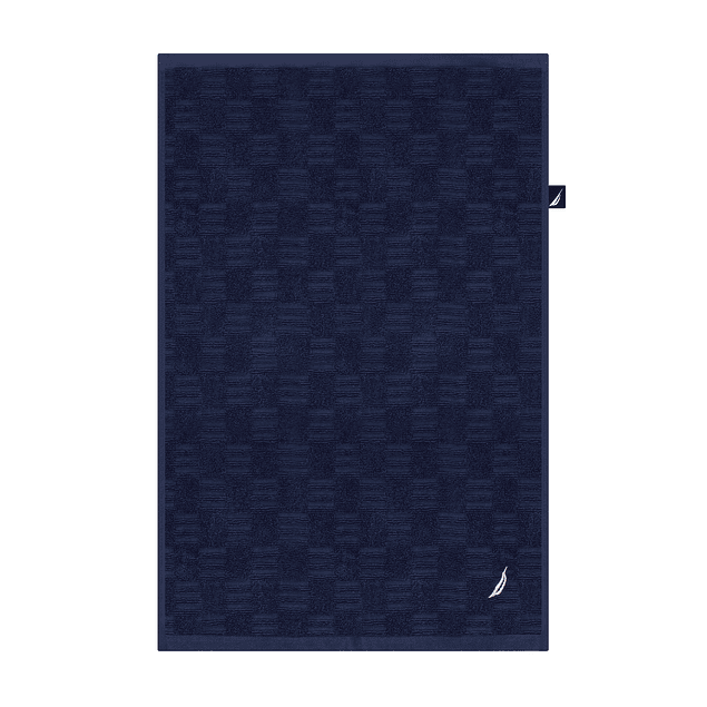 Toalla de cara SAVOY Nautica 100% algodón 30x50cm hipoalergénica azul marino