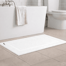 Toalla de piso SIGNATURE Nautica Home 100% algodón 45x76cm blanca