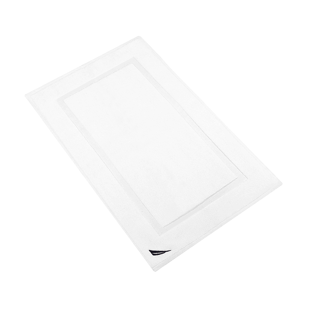 Toalla de piso SIGNATURE Nautica Home 100% algodón 45x76cm blanca