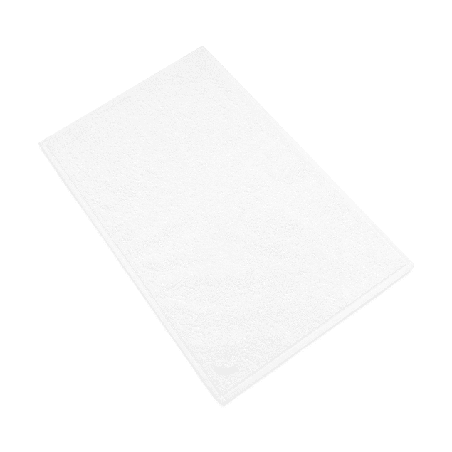 Toalla de piso Nautica Home 100% algodón logo blanco 46x76cm