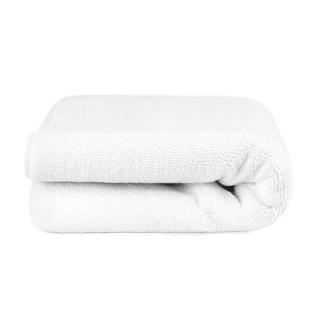 Toalla de piso Nautica Home 100% algodón logo blanco 46x76cm