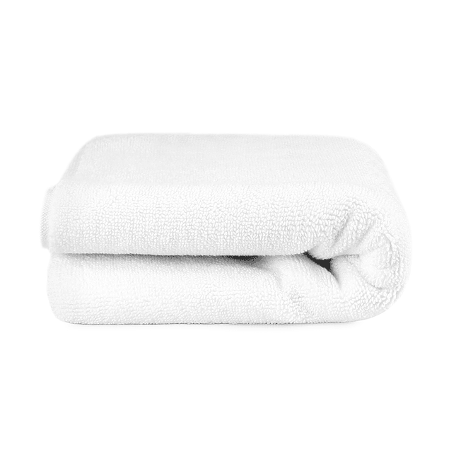 Toalla de piso Nautica Home 100% algodón logo azul 46x76cm