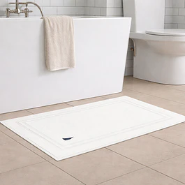 Toalla de piso SAVOY Nautica Home algodón premium  50x80 cm blanco