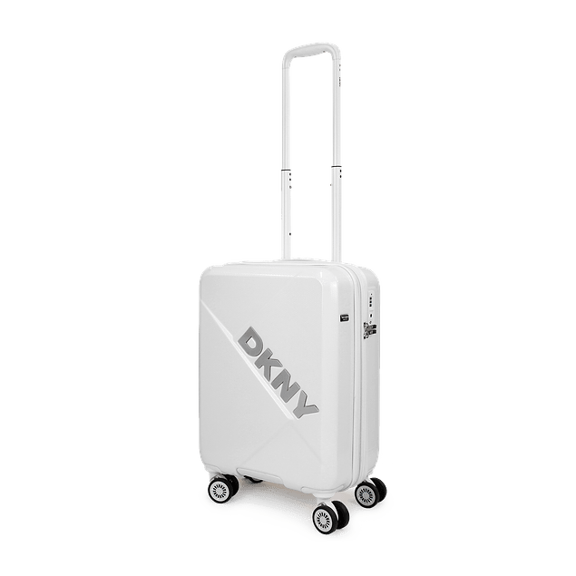 Pack Maleta cabina Donna Karan Woman 10kg blanca + Bolso Tote Tilly DKNY