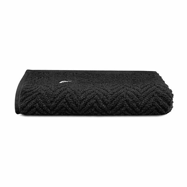 Set 2 Toallas Nautica VIS Cara+mano 100% algodón alta calidad negro