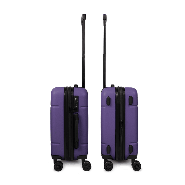 Maleta cabina Amsterdam S 10kg morada Nautica