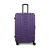 Maleta grande Amsterdam L 23kg morada Nautica