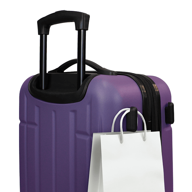 Pack 2 maletas S+L Amsterdam 10kg y 23kg morada Nautica